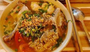 Cách nấu bún riêu vịt gò công đậm chất miền Tây siêu ngon 4 bún riêu vịt gò công